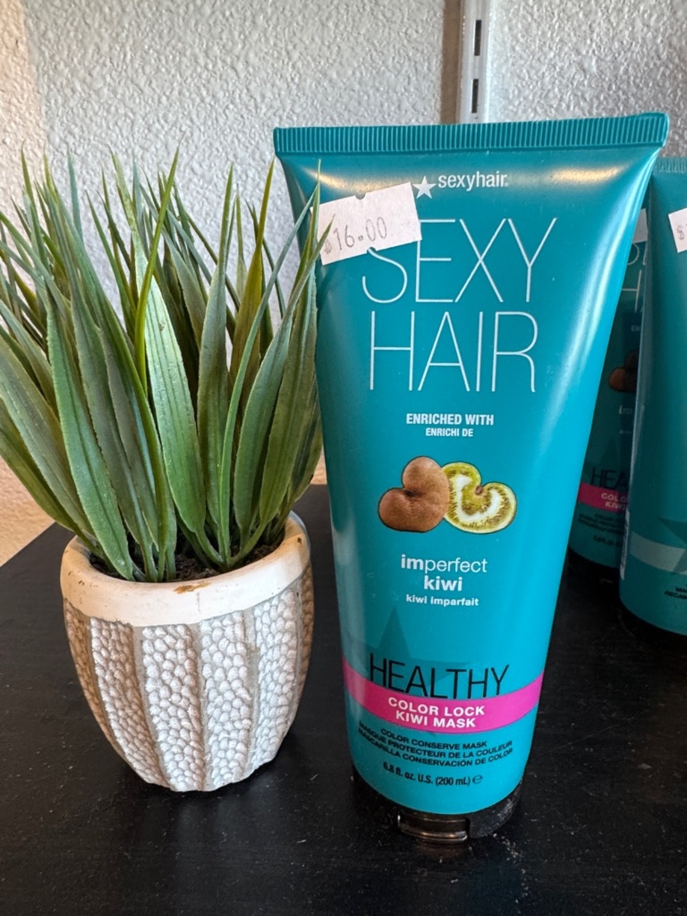 SexyHair Healthy Color Lock Kiwi Mask - Teal